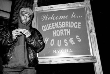 Nas + Queensbridge 1992 + Photo by Chi Modu