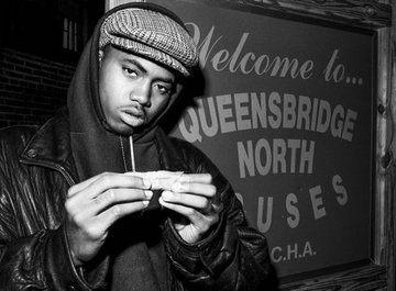 Nas + Queensbridge 1992 + Photo by Chi Modu