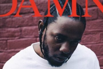 Kendrick Lamar DAMN. album cover art
