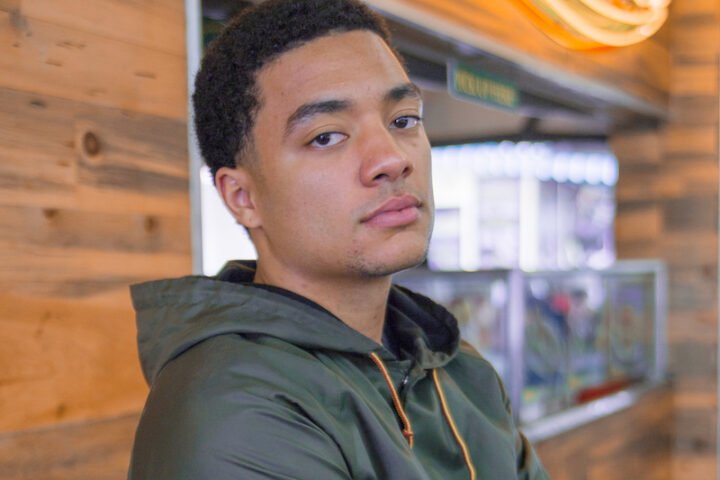 Bravo poses for a picture