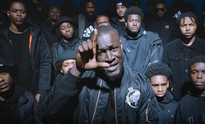 Stormzy - “Vossi Bop” music video still