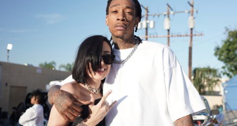 Elohim + Wiz Khalifa press photo