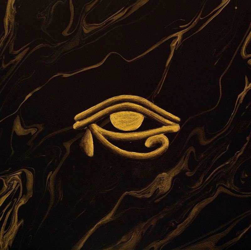 Kid Pharaoh – “Gold In My Veins” cover art