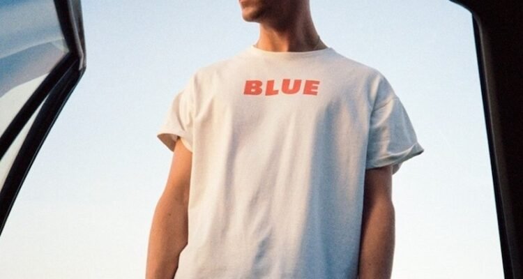 SG Lewis with Blue T-shirt