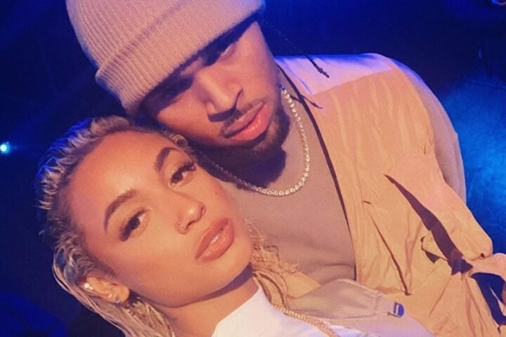 DaniLeigh + Chris Brown photo