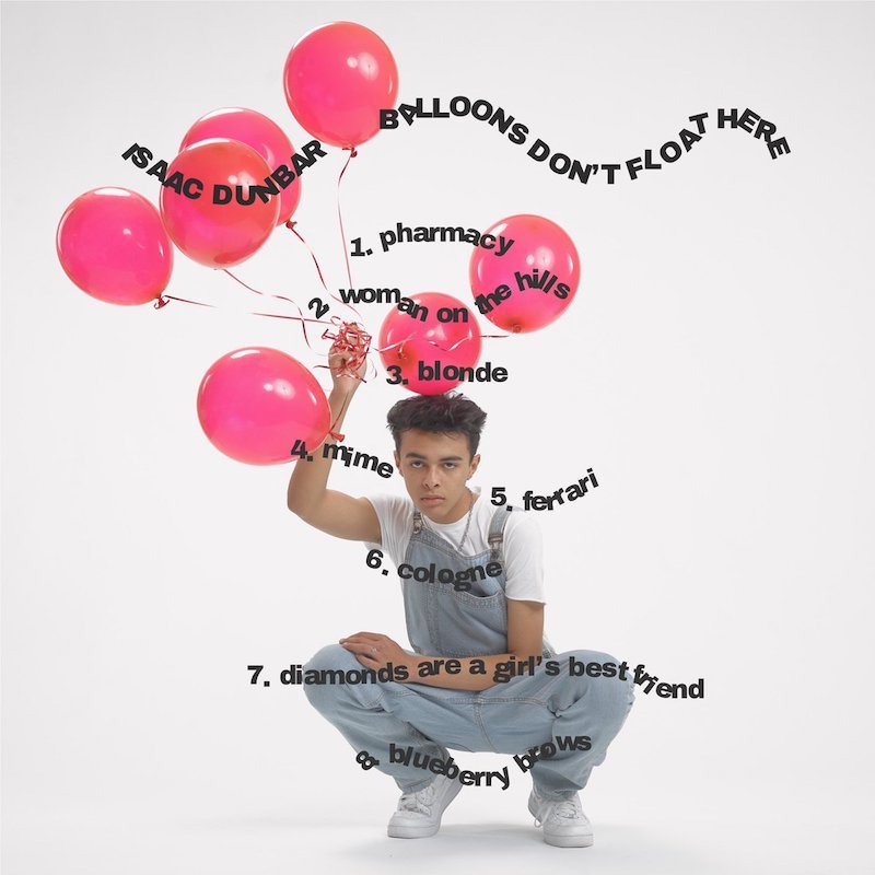 Isaac Dunbar - “balloons don’t float here” EP cover art