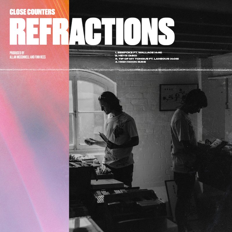 Close Counters + “REFRACTIONS” EP cover