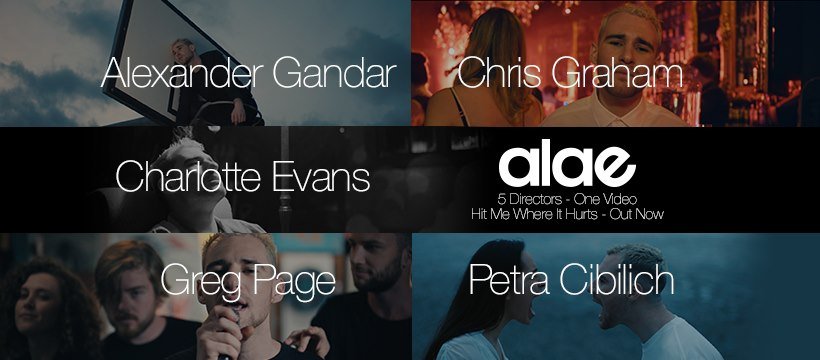 Alae - “Hit Me Where It Hurts” director banner