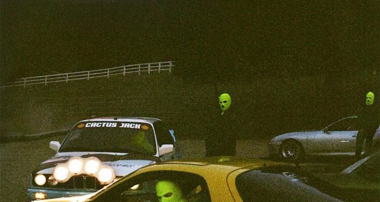 Travis Scott - JACKBOYS COVER Artwork by Harmony Korine