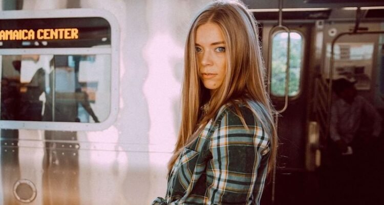 Becky Hill press photo at Jamaica Center in New York