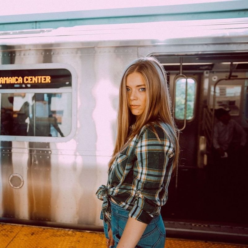 Becky Hill press photo at Jamaica Center in New York