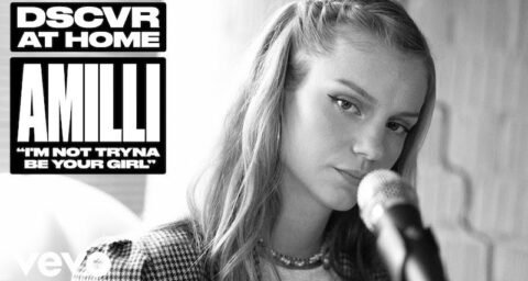 Amilli – “I'm Not Tryna Be Your Girl” banner