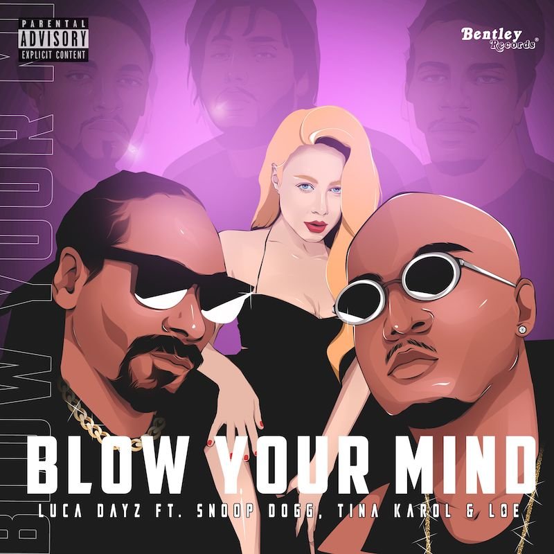 Luca Dayz “Blow Your Mind” cover art