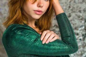 Dark Tropics Front woman Rio press photo by Collette Creative Photography