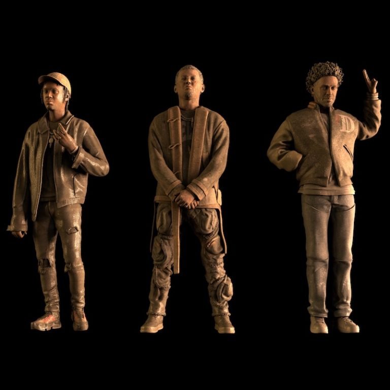 Hit-Boy – “SALUTE” cover featuring Big Sean and Fivio Foreign copy