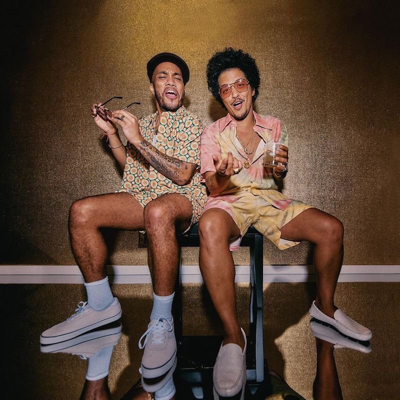 Bruno Mars, Anderson .Paak, and Silk Sonic - “Leave the Door Open” press photo. 