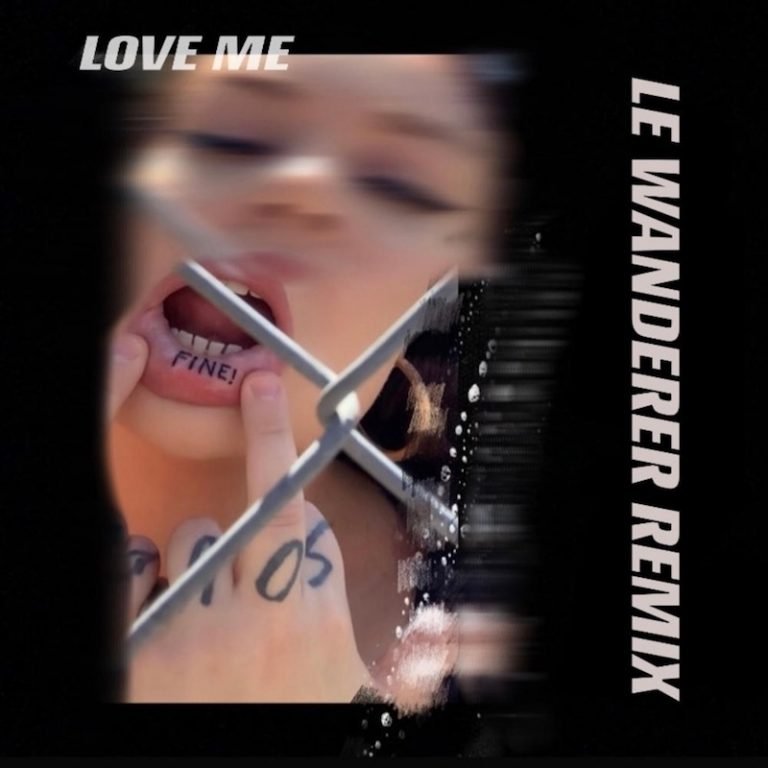 Ebrain's “Love Me (Remix by Le Wanderer)” cover art.