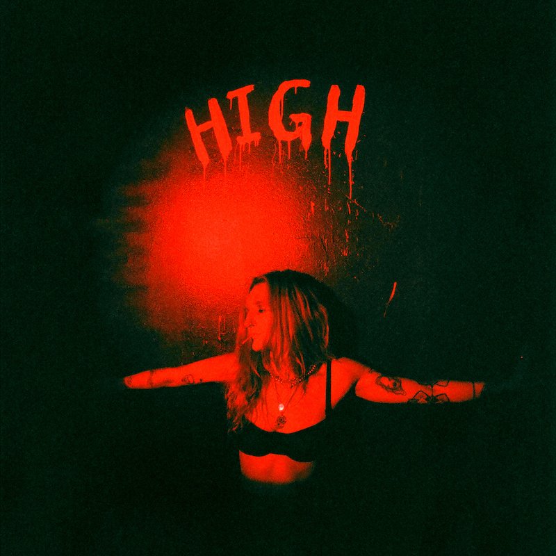 Royal & the Serpent's “i can’t get high” cover art.
