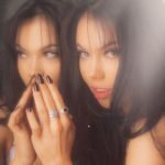 Madisyn Gifford press photo with a mirror reflection.