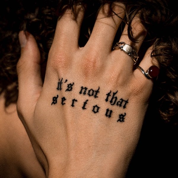 ASTN - “IT’S NOT THAT SERIOUS” EP cover art