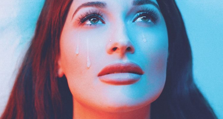 Kacey Musgraves press photo with tears