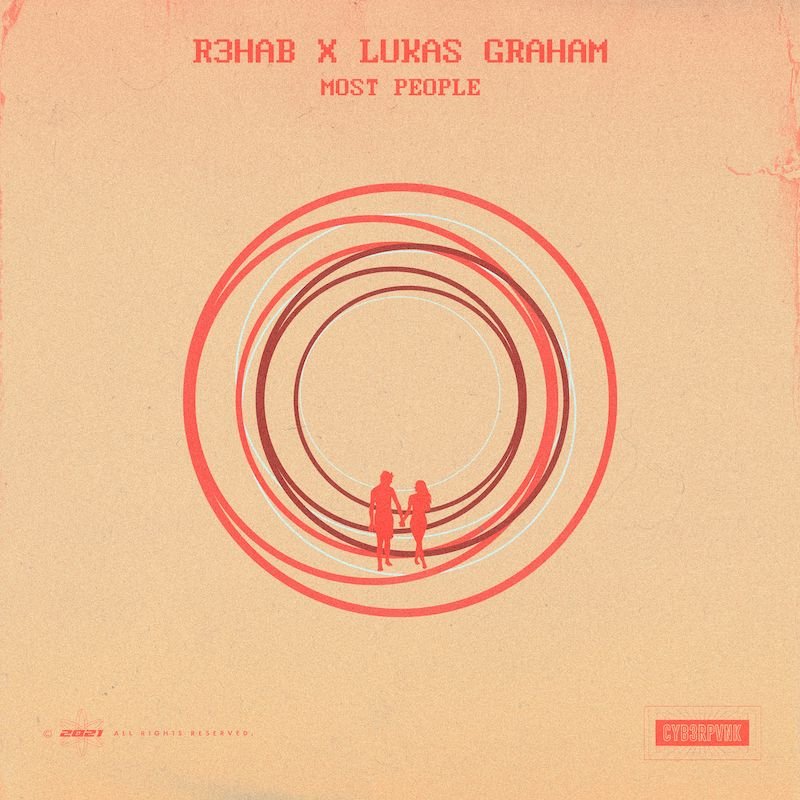 R3HAB and Lukas Graham - “Most People” song cover art