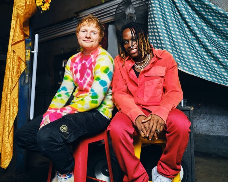 Ed Sheeran & Fireboy press photo