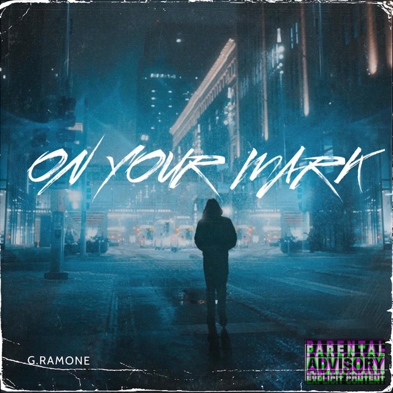 G. Ramone - “On Your Mark” EP cover art