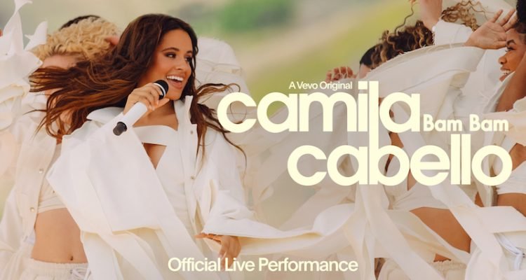 Camila Cabello - “Bam Bam” Vevo banner