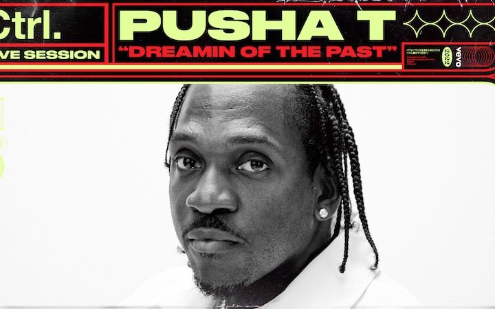Pusha T - “Dreamin of the Past” Vevo Ctrl LIVE session banner