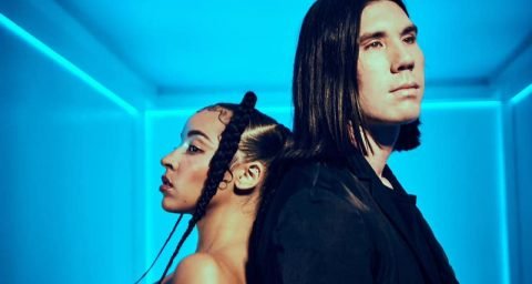 Gryffin and Tinashe - “Scandalous” press photo