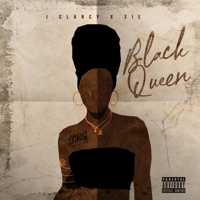 J.Clancy and S.I.E. - “Black Queen” cover art