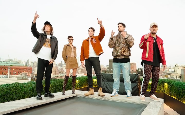 Cheat Codes, Russell Dickerson, & Dixie D'amelio press photo