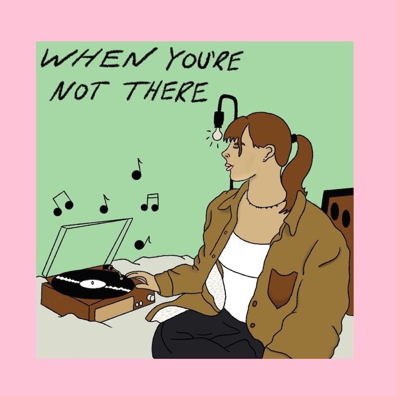 Samantha Marie - “When You’re Not There” cover art