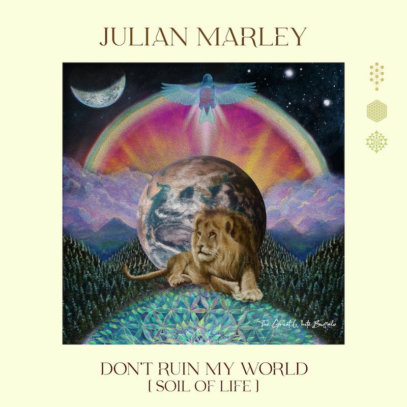 Julian Marley - “Don't ruin my world (Soil of life)” cover art