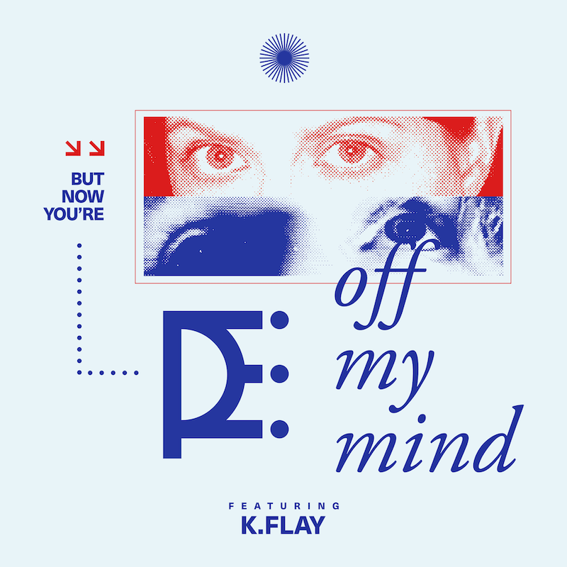 Joe P - “Off My Mind” cover art featuring K.Flay