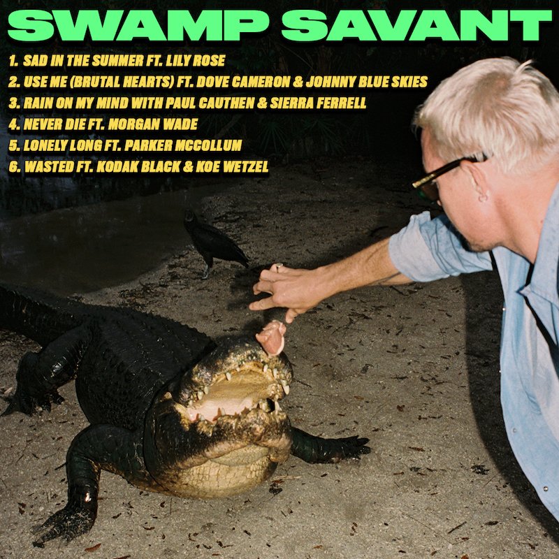 Diplo - “Thomas Wesley- Chapter 2 – Swamp Savant” album back cover
