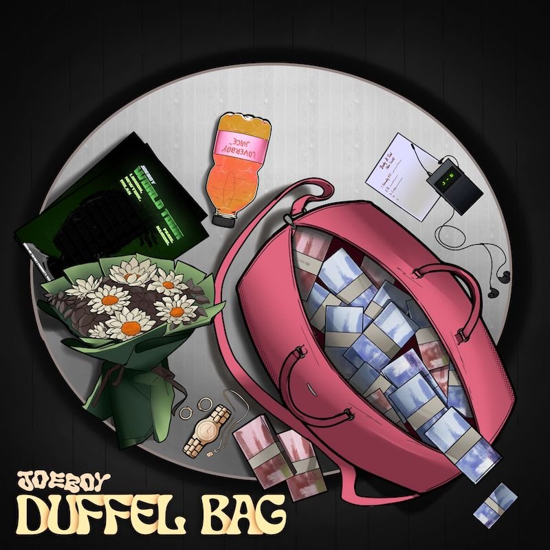 Joeboy - “Duffel Bag” cover art