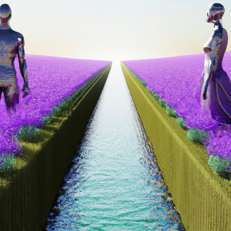 Mona Luna and Devin Roy - “Lavender” cover art