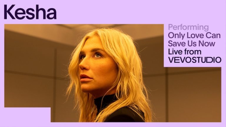 Kesha - “Only Love Can Save Us Now” thumbnail Vevo Studio