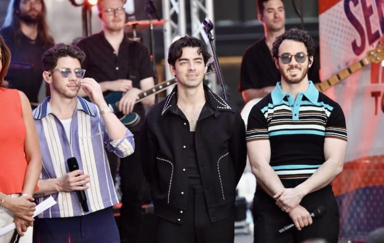Jonas Brothers Perform live on Today Show. May 12, 2023, New York, USA.