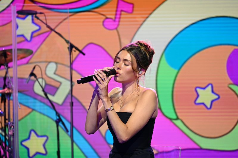 GOOD MORNING AMERICA - 8/4/23 - Madison Beer performs on “Good Morning America” during the Summer Concert Series on Friday, August 4, 2023 on ABC.