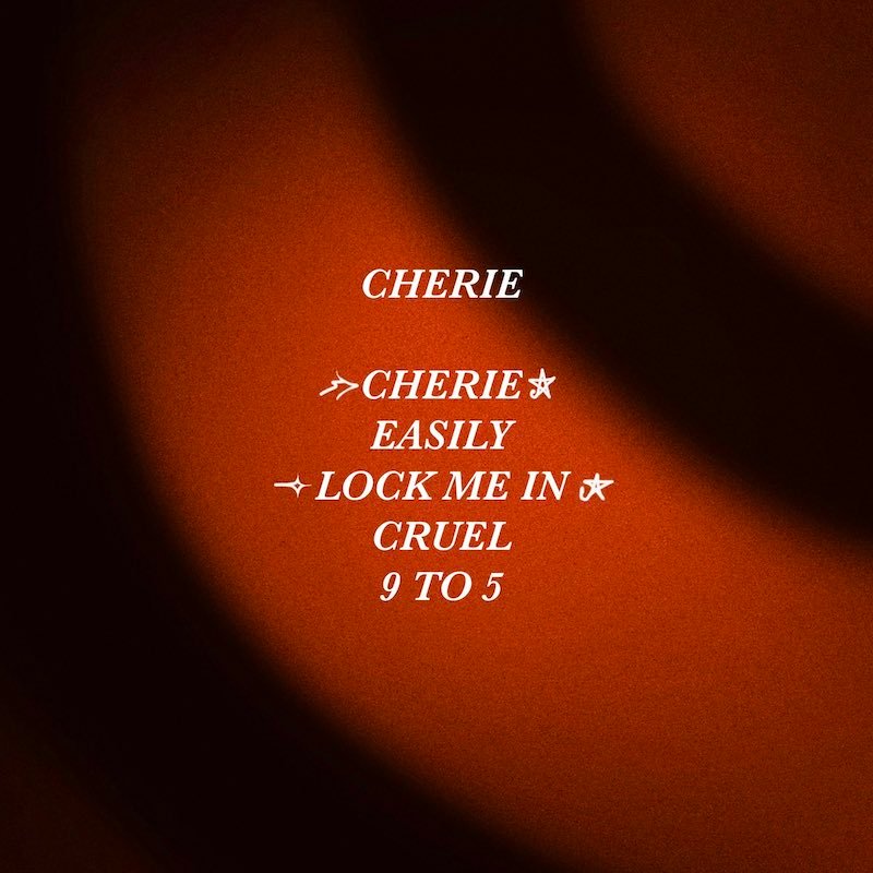 Hojean - “Cherie” EP back cover