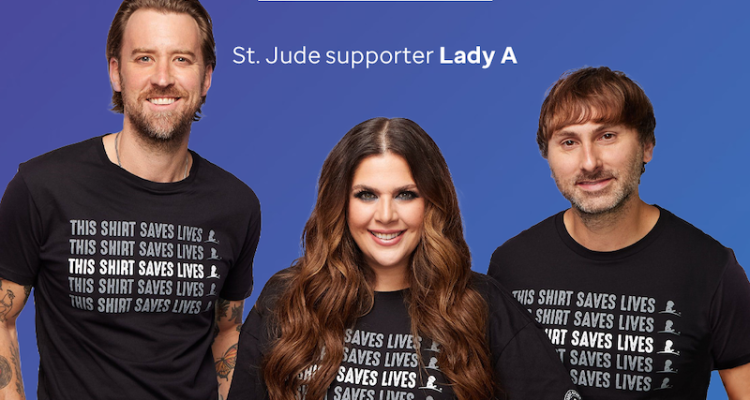 St. Jude - This Shirt Saves Lives Campaign - Lady A
