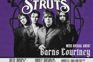 The Struts 2024 Pretty Vicious Tour Admat