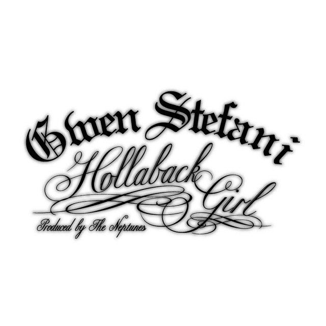 Gwen Stefani – “Hollaback Girl” cover art