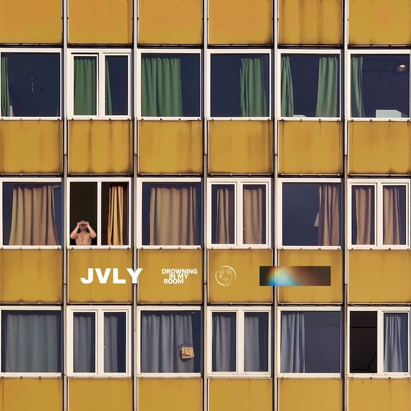 JVLY – “DROWNING IN MY ROOM” cover art