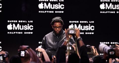 Kendrick Lamar Apple Music Super Bowl Halftime Show photo