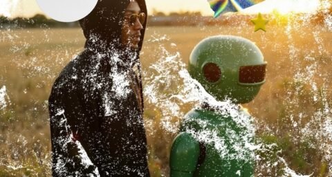 Robots Aren't Real x Poundside Pop Like The Sun cover art