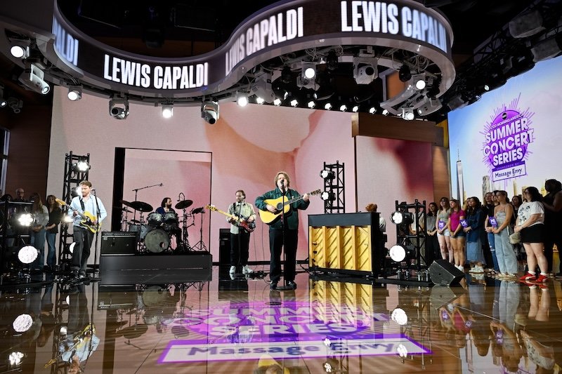 Lewis Capaldi performs at "Good Morning America" 2025 Summer Concert Series Lewis Capaldi performs at "Good Morning America" 2025 Summer Concert Series